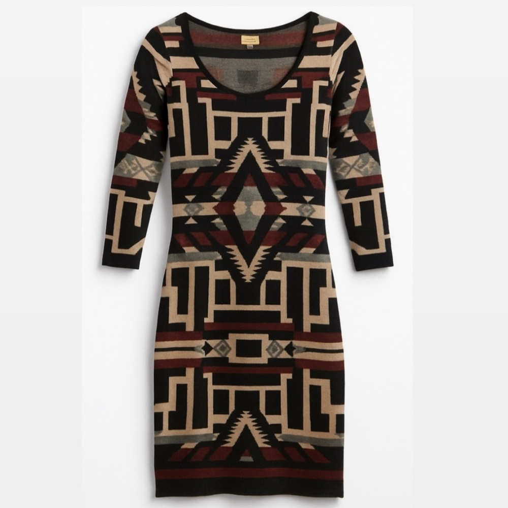🔥 Rare Ralph Lauren Denim & Supply Tribal Sweater Dress – Size M
